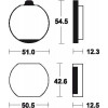 Plaquettes de frein TECNIUM MA10 organique
