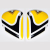 Platine écran ARAI VAS Edwards Legend Yellow casque intégral