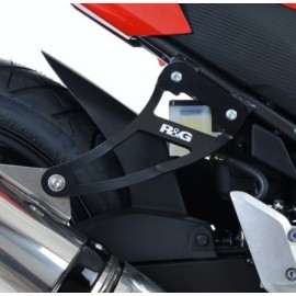 Patte de fixation de silencieux R&G RACING noir Honda CBR300RR