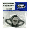 Ventilation menton ARAI grille extérieure Black pour casque MX-V 