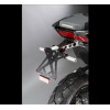 Support de plaque réglable LIGHTECH noir Honda X-Adv