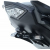 Support de plaque noir R&G RACING Kawasaki KLE  650 VERSYS