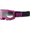 Masque FLY RACING Focus Rose/Noir