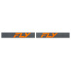 Masque FLY RACING Focus anthracite/orange - écran clair