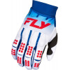 Gants FLY RACING Evolution DST - blanc/rouge/bleu