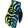 Gants FLY RACING Lite S.E. Zen - noir/bleu/Hi-Vis