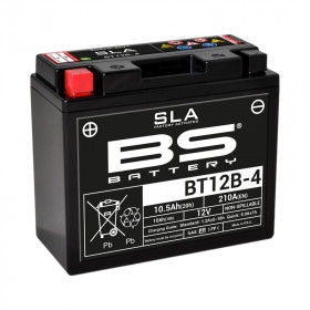 Batterie BS BT12B-4 sans entretien activée usine