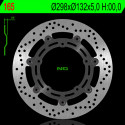 Disque de frein NG 165 rond flottant