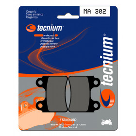 Plaquettes de frein TECNIUM MA302 organique