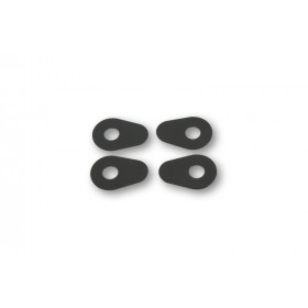 HIGHSIDER smart Alu mounting plates INDY SPACER for various YAMAHA, Set