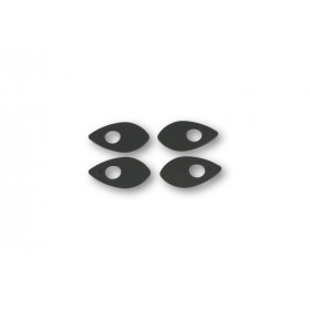 HIGHSIDER smart Mounting plates INDY SPACER for various, DUCATI, HONDA, Set