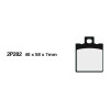 Plaquette de frein Nissin 2P282NS semi-metallique 