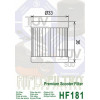 Filtre à huile HIFLOFILTRO HF181