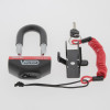 Kit antivol Vector chaîne 1,30m + cadenas/bloque-disque MiniMax+ 