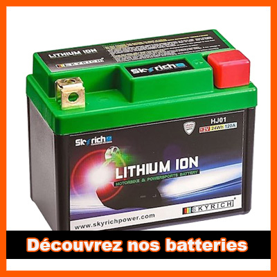 Tout ce que vous devez savoir sur les batteries lithium pour moto