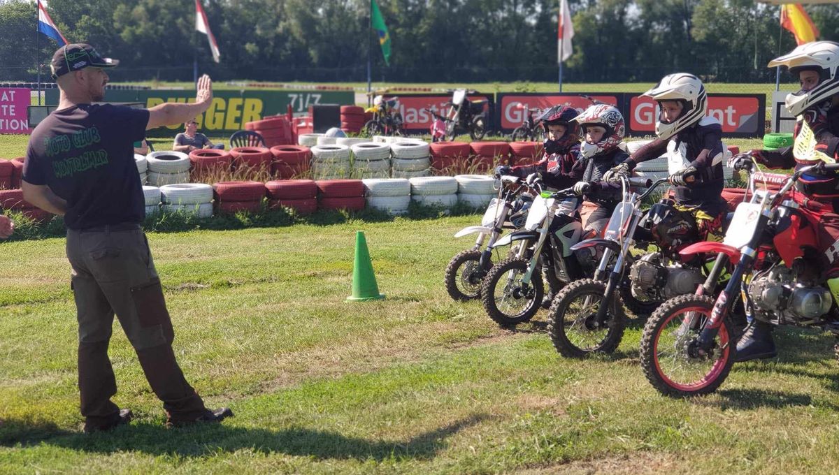 cours motocross enfant